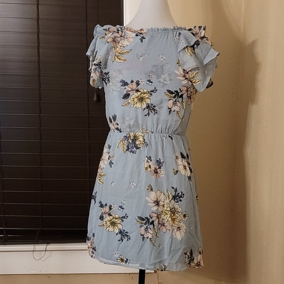 💙 Floral Print Dress - Picture 4 of 7